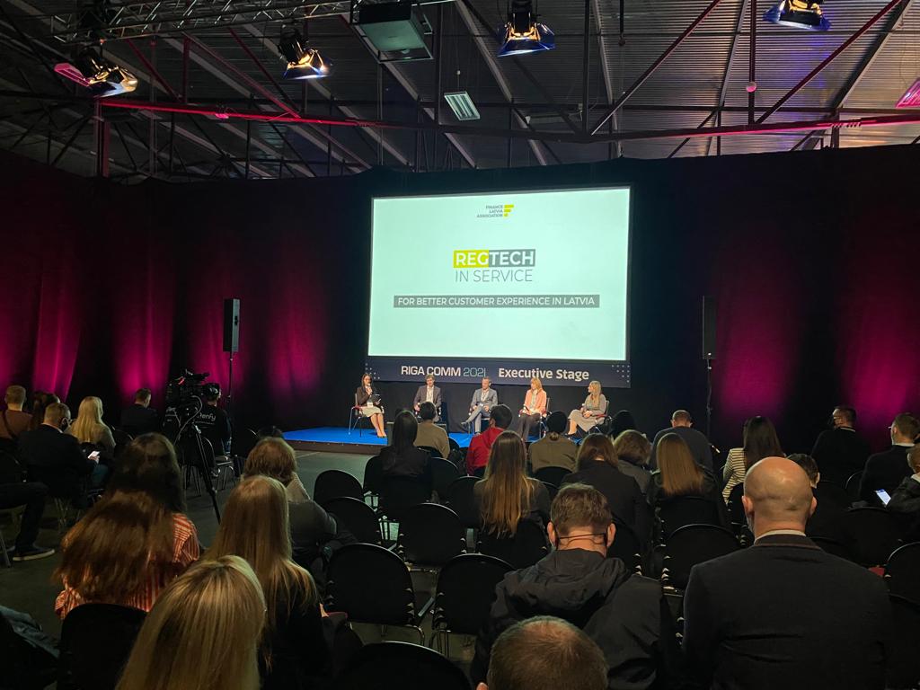 FinanceLatvia's tweet photo. 💡Finanšu nozares asociācija kopā ar partneriem #Fintelligence, @Datu_inspekcija #KIB un @Citadele piedalās @RIGACOMM ar diskusiju “RegTech in service for better customer experience in Latvia”. https://t.co/EpOpUgBkS1