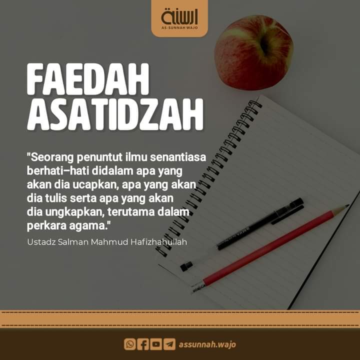 Ust. Abdul Qodir Abu Fa'izah, Lc. _hafizhohulloh_ tweet media