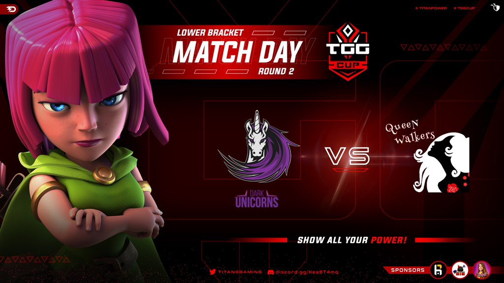 Next Day next Stream 👽

Today at 5pm cest <a href="/DarkUnicornsCoC/">Dark Unicorns</a> will face @QW_coc  in the <a href="/TitanGGaming/">Titan Global Gaming</a> Cup.
(Master Tom new DU Fanboy?🌚) 

 📺: twitch.tv/master_tom