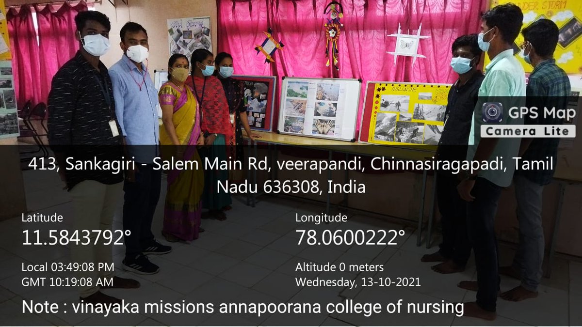 VMACON1991's tweet photo. Photography exhibition international day for natural disaster reduction 13.10.21 by
Environmental club organized based on the theme of Type of natural disaster and its preparedness. Around 25 students and all faculties were participated in this event enthusiastically #vmacon https://t.co/zKrbjX741w
