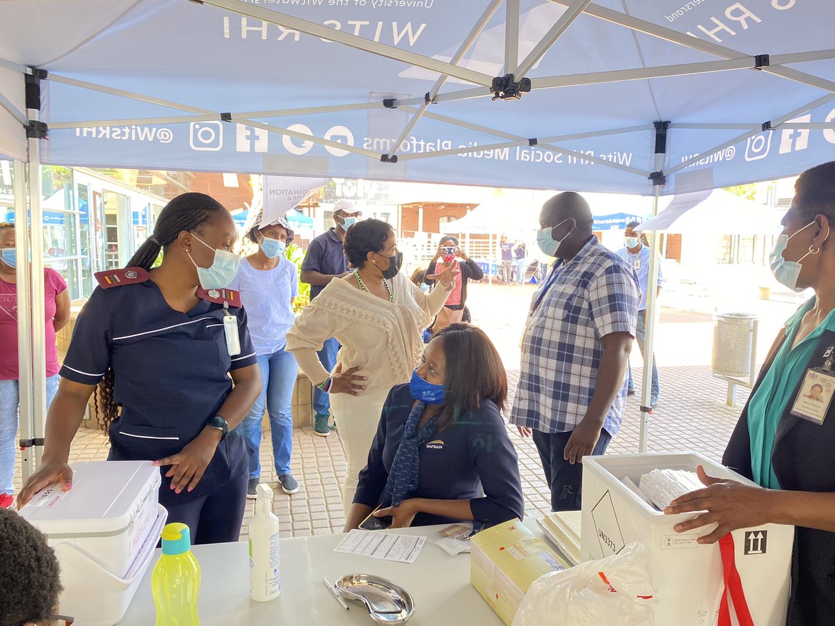 Theo_Nkonki's tweet photo. This morning we are at the Pretoria @TheGautrain station for #VaccinationDrive #RequestASlotGP #SmartMobility https://t.co/QTHRlwOR7s