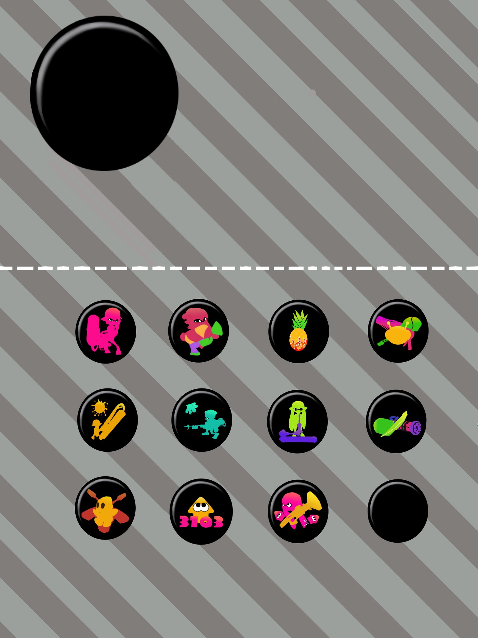 黒鶴 こかく スプラトゥーン上位勢でギアチップ作ってみる 素材置いておきます 宜しけれご自身のギアチップ作成などにお使いください T Co Vfup7iuroq Twitter