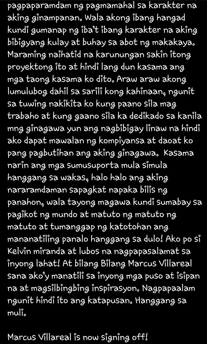 majoey_napoleon's tweet photo. Nakakatouch, pati yung sabay sila nagpost at ang pa Baby Boy ni Miss Beauty huhuhu. Pero yung signing off nakakadurog ng puso.
Congratulations sa success ng #SFTHLovingMissBridgette T_T
#KelvinMiranda tibayan mo lang, boii!!
#BeautyGonzales inspiring Ms B indeed !!
#LMBClosure https://t.co/S6BHP3OPtK