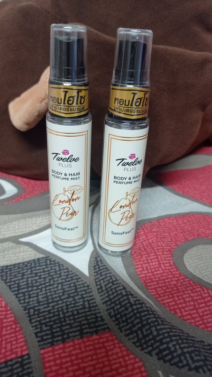 Muayloveohm's tweet photo. พร้อมสำหรับวันพรุ่งนี้แล้วว #TwelvePlus #LondonPear #น้ำหอม #PerfumeMist #ของดีบอกต่อ #รีวิวเซเว่น https://t.co/u3ttGLdHDS