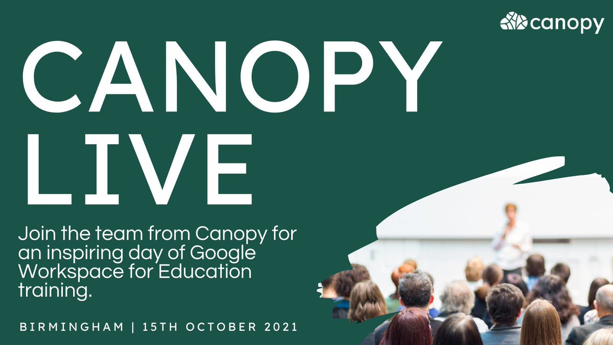 mrsgisborne's tweet image. On my way to Canopy Live for a day of immersing myself in @GoogleForEdu workshops and networking with likeminded people @CanopyCIC #canopylive #googleforeducation #GoogleWorkspaceforEducation