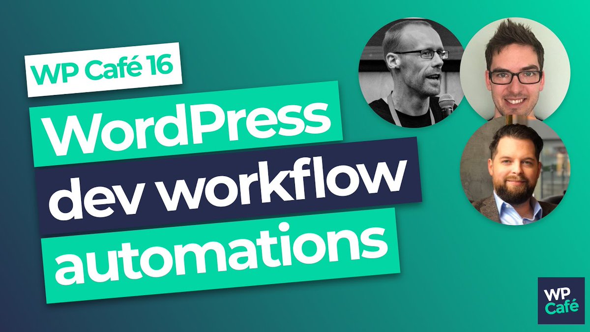 wpcafeshow's tweet photo. We are live in 1 hour, chatting to @michaelbragg about #WordPress workflow and deployment automations.

You should definitely join us and ask questions if you have them.

https://t.co/fAY0NRJbMa https://t.co/gVxePkRBcg