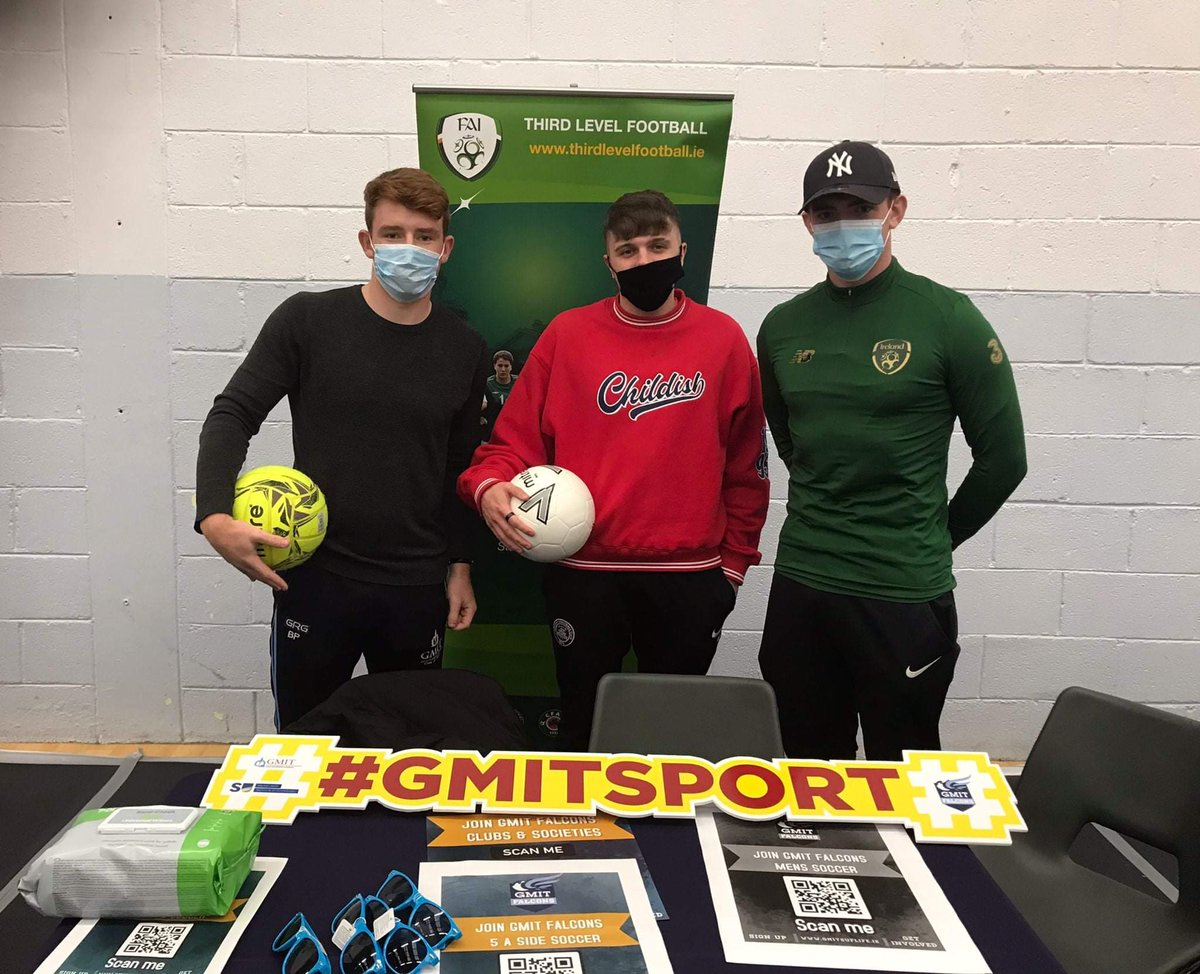 ATUSport_Galway's tweet photo. What a great week! Fantastic to see so many of our clubs back in action. Can't wait to see all clubs up and running. Don't worry, if you still want to join a club visit https://t.co/t998tL4PfA so you can't be part of a #GMITFalcons team. #sportisback #GMITSU 
@GMITOfficial https://t.co/bLencI1HkJ