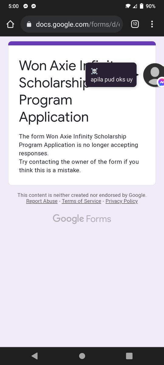 DarlynSyd's tweet photo. @Axie_M_Won hope ubstill accepting a scholar https://t.co/1C8k4thTA2
