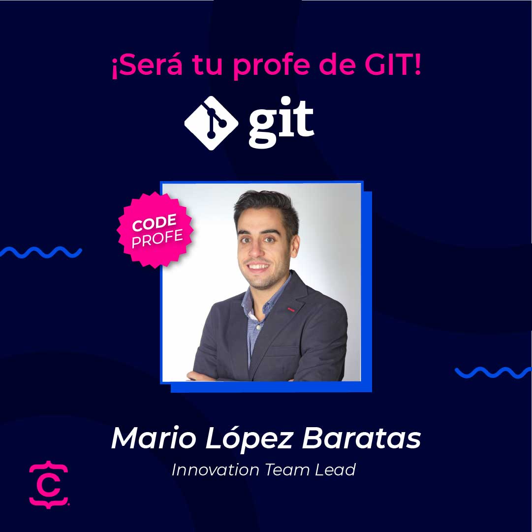 CodeHouseLearn's tweet photo. [#CodeTeach 👨‍🏫💻] Fórmate con los mejores profesionales del sector
 
@Mariolobar👨‍💻 Innovation Team Lead en @Bravent ¡Será tu profesor de #GIT!
 
¡Con él aprenderás a utilizar el sistema de control de versiones moderno más utilizado del mundo!

📲 689921022
 
 #fullstack https://t.co/oN7dzICONg