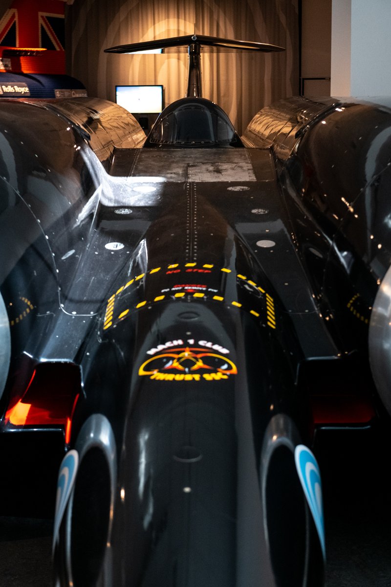 CovTM's tweet photo. To mark 24 years since Thrust SSC broke both the sound barrier and the land speed record here's some up close and personal shots of the famous car.
#ThrustSSC #museumfromhome https://t.co/kpCsojIX6e