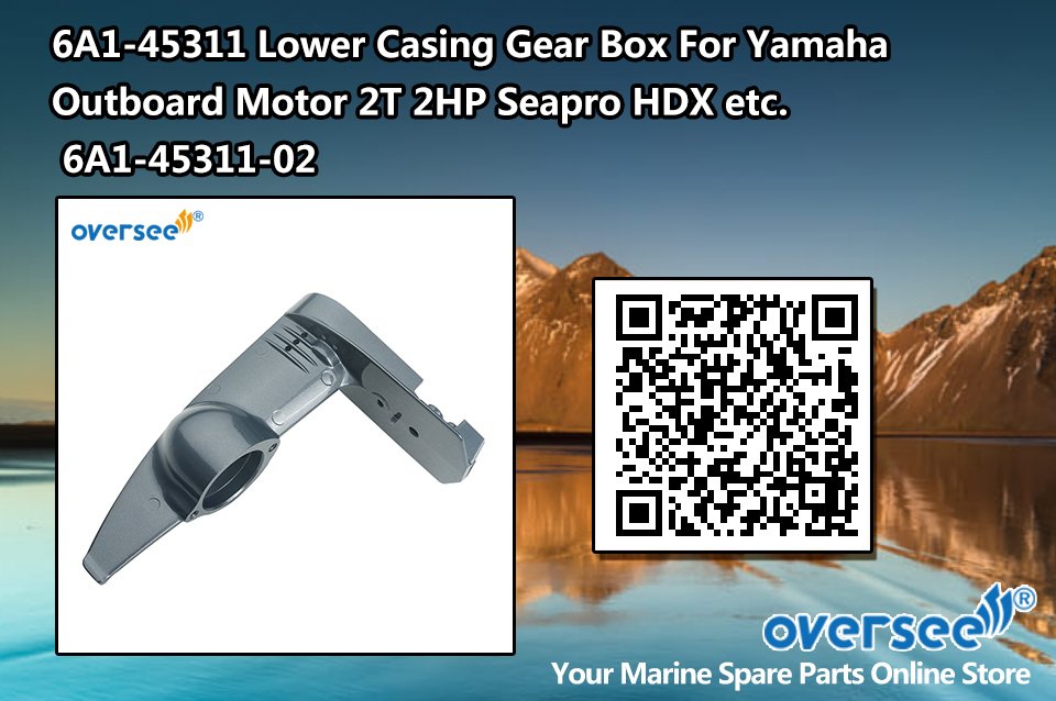 topreal2011's tweet photo. 6A1-45311 #Lower Casing Gear Box For #Yamaha #Outboard Motor 2T 2HP Seapro HDX etc. 6A1-45311-02
https://t.co/5Y0Xz7Kr7t https://t.co/qaer2GnEqd