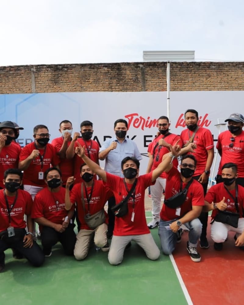 e-Tropers Sumut <a href="/erickthohir/">Erick Thohir</a>