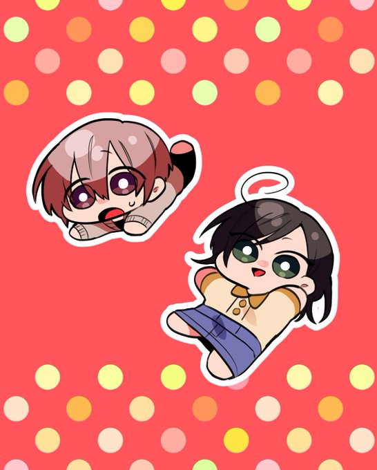 扉のちまいふたりが可愛いので載せます 