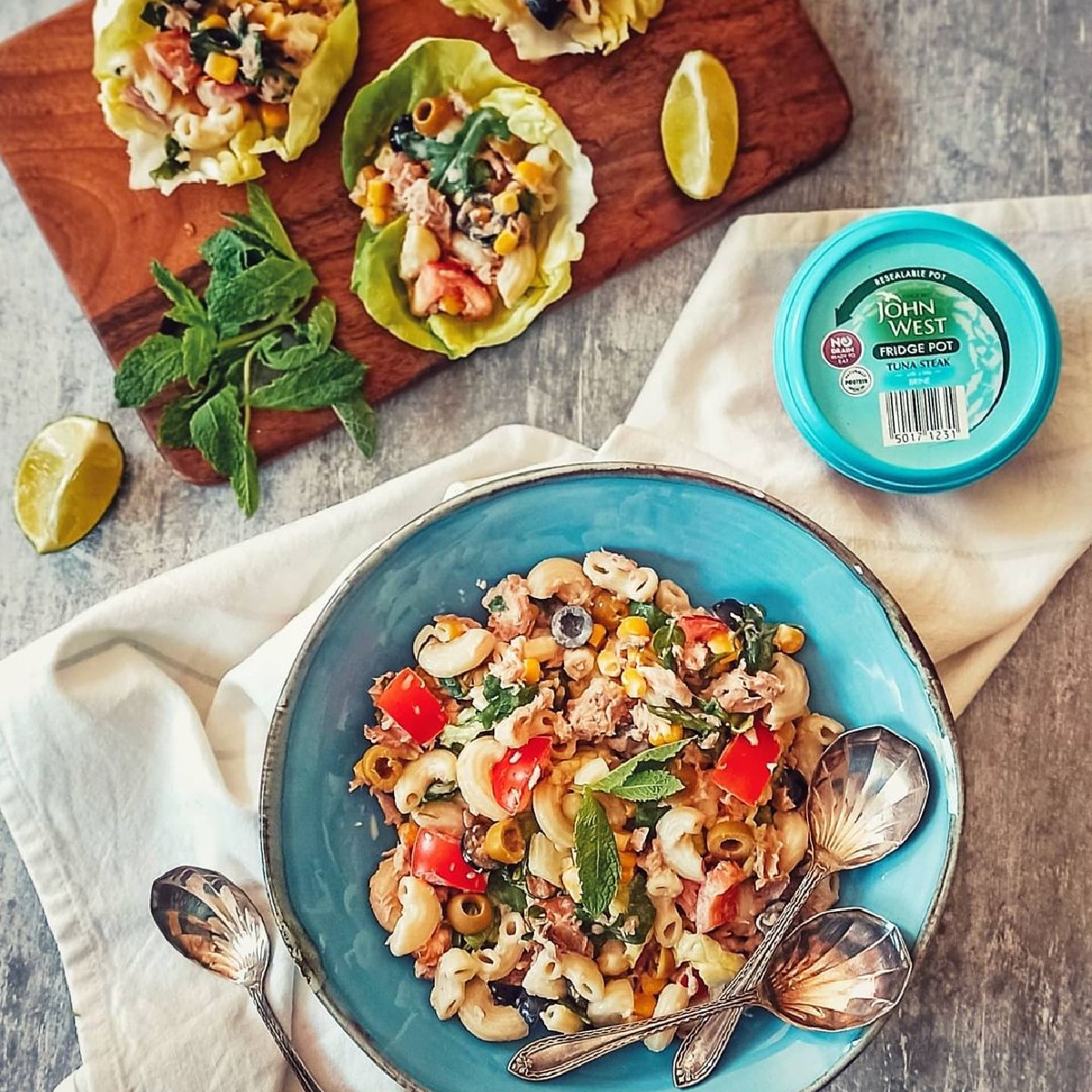 Brightening up your feed with this colourful tuna pasta salad using our No  Drain Fridge Pots 🌈 Who's giving this a try? Head to our Insta for the  recipe., image size:1200x1200