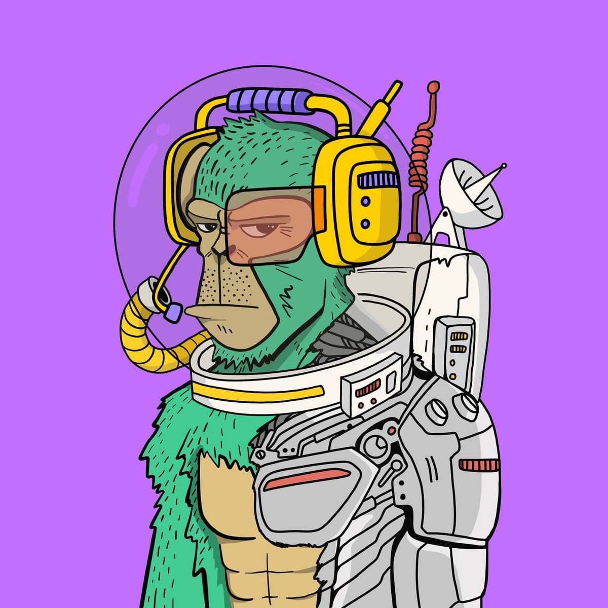 New NFT project , #LunaApes @Luna_Apes 

Next BAYC on #ETH and Degen Ape on #SolanaNFT!
This is #LunaNFT 
To the Moon !