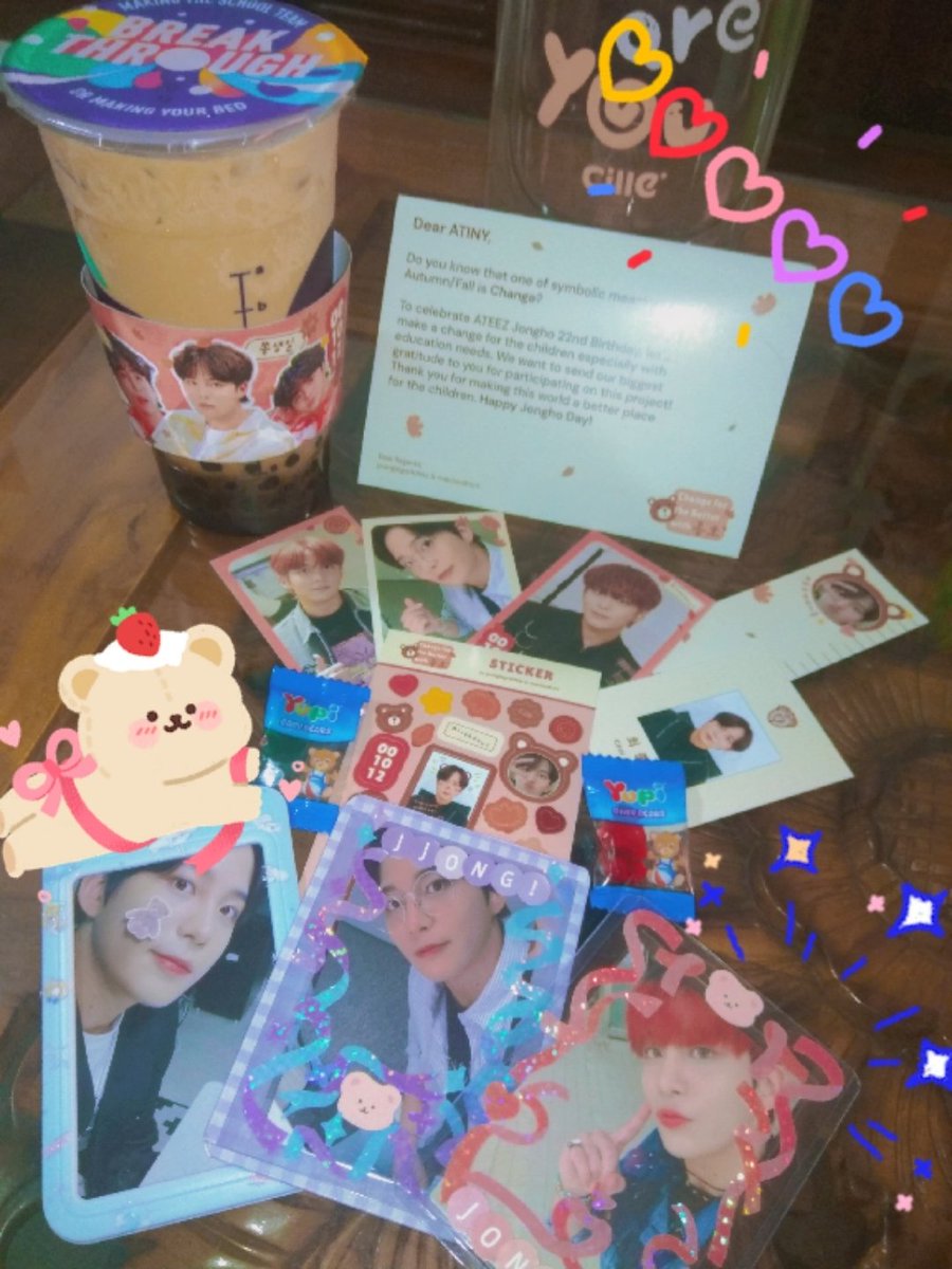Happy Jongho Day 🐻♥! It still Jongtober so im gonna celebrate his day everyday :D Btw stream jjongst #2 for a happy life✨ Tysm to @macloudroni & @joongiegoddess for organizing this meaningful event !♥

#ChangeForTheBetter_with종호 #종호에게가을 #종호  #에이티즈 @ATEEZofficial