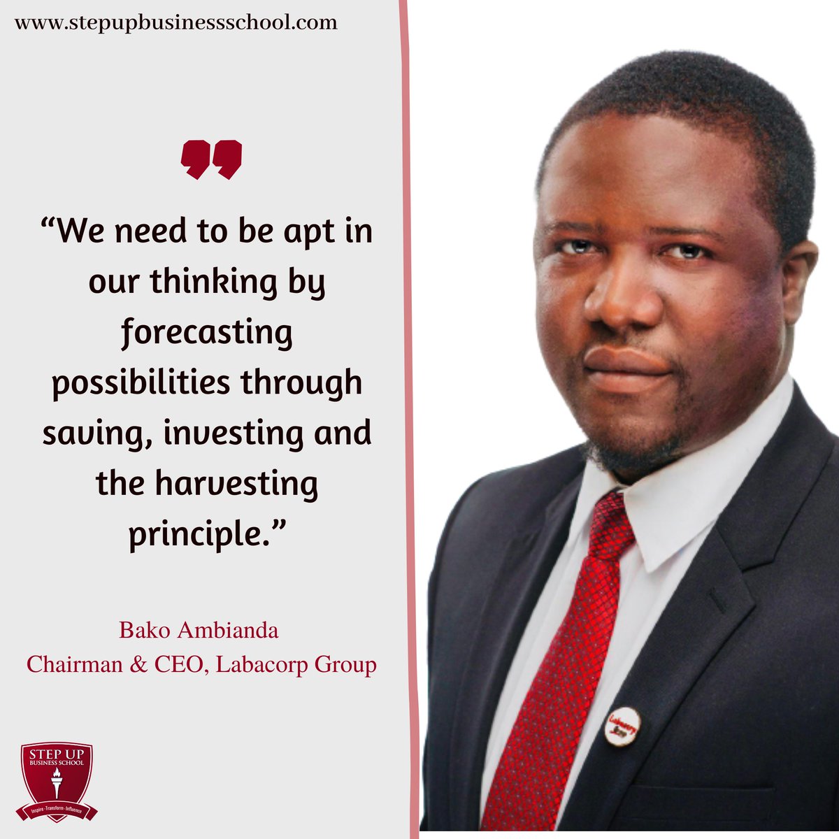 StepUpBusiness's tweet photo. Forecast your possibilities through saving, investing, and the harvesting principle.

#thinking #stepupbusinessschool #saving #investment #harvest 

@bakoambianda https://t.co/CQ6YRWRAUY