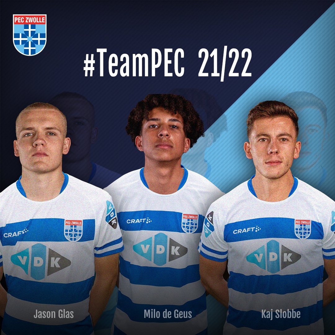 pecesports_'s tweet photo. Meet #TeamPEC seizoen 21/22! 🌟

Jason, Kaj en Milo vormen dit seizoen samen het team van PEC Zwolle eSports. Jason en Kaj gaan namens de club in de eDivisie spelen.

Welkom bij de club, boys! #peczwolle #peczwolleesports #edivisie https://t.co/oTdkcPt9Fb