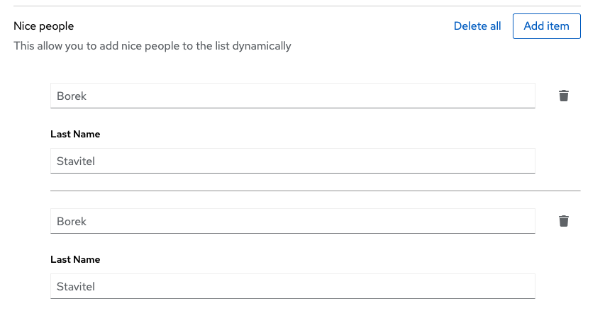DataDrivenForms's tweet image. What's new in #DataDrivenForms? (3.15.1)
💪reworked PF4 FieldArray to use original FieldGroup components data-driven-forms.org/provided-mappe…
✅PF4 select supports groups and dividers data-driven-forms.org/provided-mappe…
#React #OpenSource @patternfly