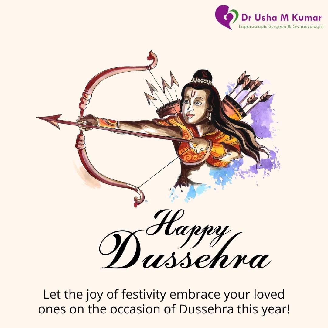DrUshaMKumar's tweet photo. May Lord Ram keep lighting your path of success and help you get victory in every phase of your life. Wishing you all a very Happy Dussehra!

#HappyDussehra #Dussehra #HappyDussehra2021 
#Dussehra2021 #DussehraWishes #DrUshaMKumar #DurgaPuja2021 #RamNavami #VijayaDashami https://t.co/l3d483Xx7f