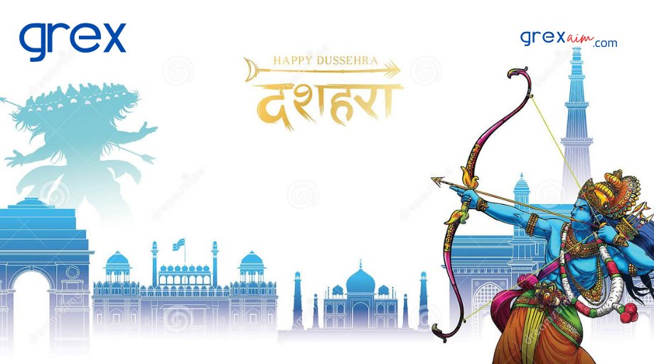 GREXaim's tweet photo. Dussehra, also known as VijayaDashmi, is a festival for celebrating the eventual triumph of good over evil.
Happy Dussehra from us to you!! https://t.co/cg7KXdzSVh