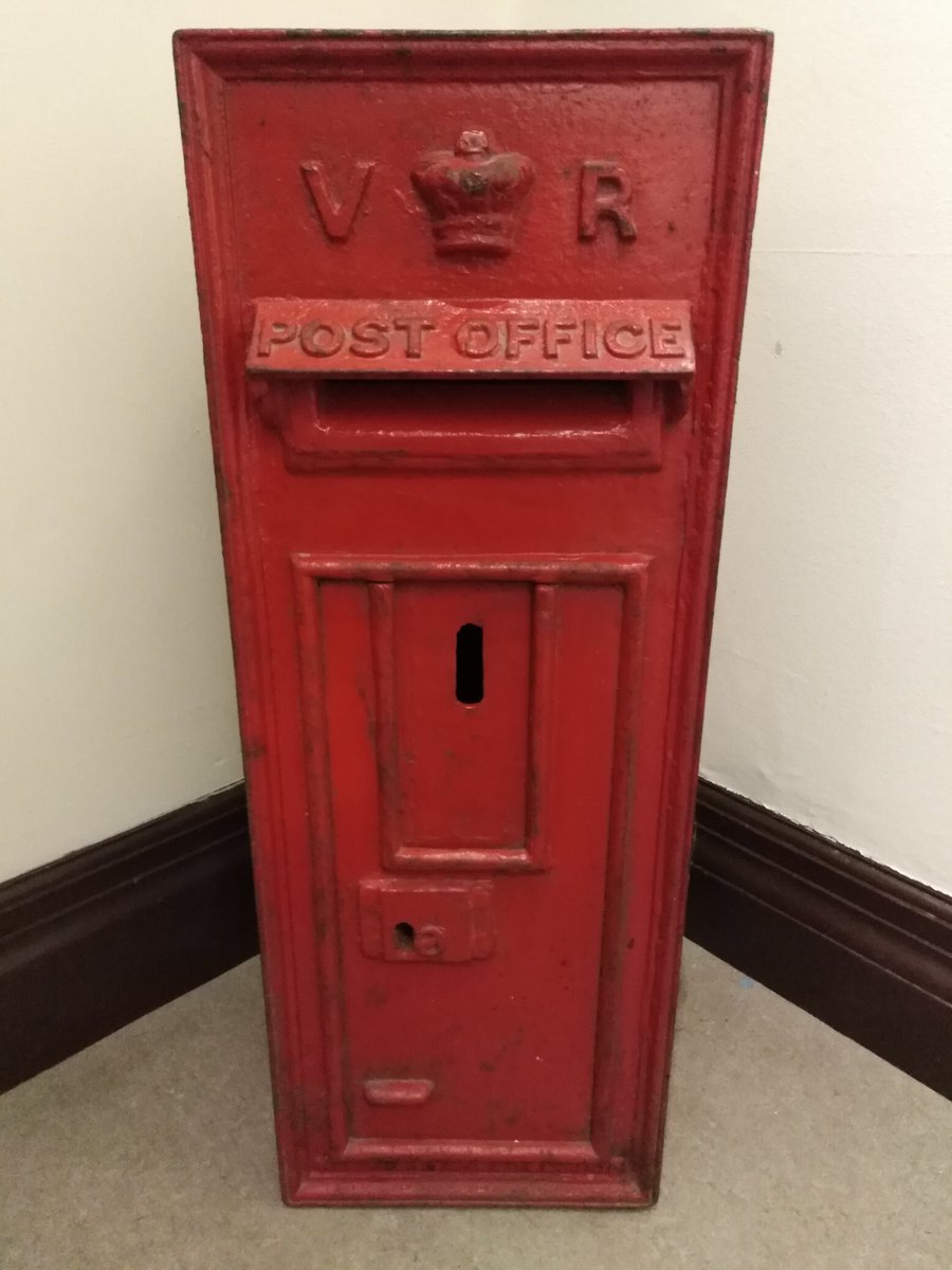 DumGalMuseums's tweet photo. The first #postbox in #annan #dumfriesandgalloway was installed in 1870 at #backofthehill. Now on display in #annanmuseum @AnnanHistory @AnnanLonsdale @AnnandaleWay @DGWGO #oldpostbox #royalmail #victorianpostbox #redpostbox #royalmailhistory #snailmail #lettersarebest https://t.co/nYWHiDTxTQ