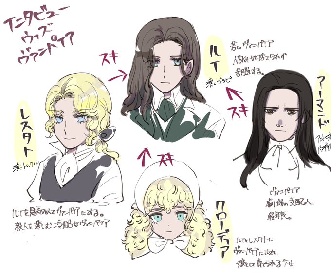 インタビューウィズヴァンパイアのtwitterイラスト検索結果