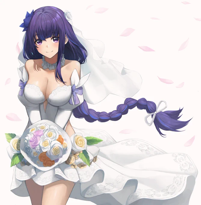 #原神
雷電 花嫁 