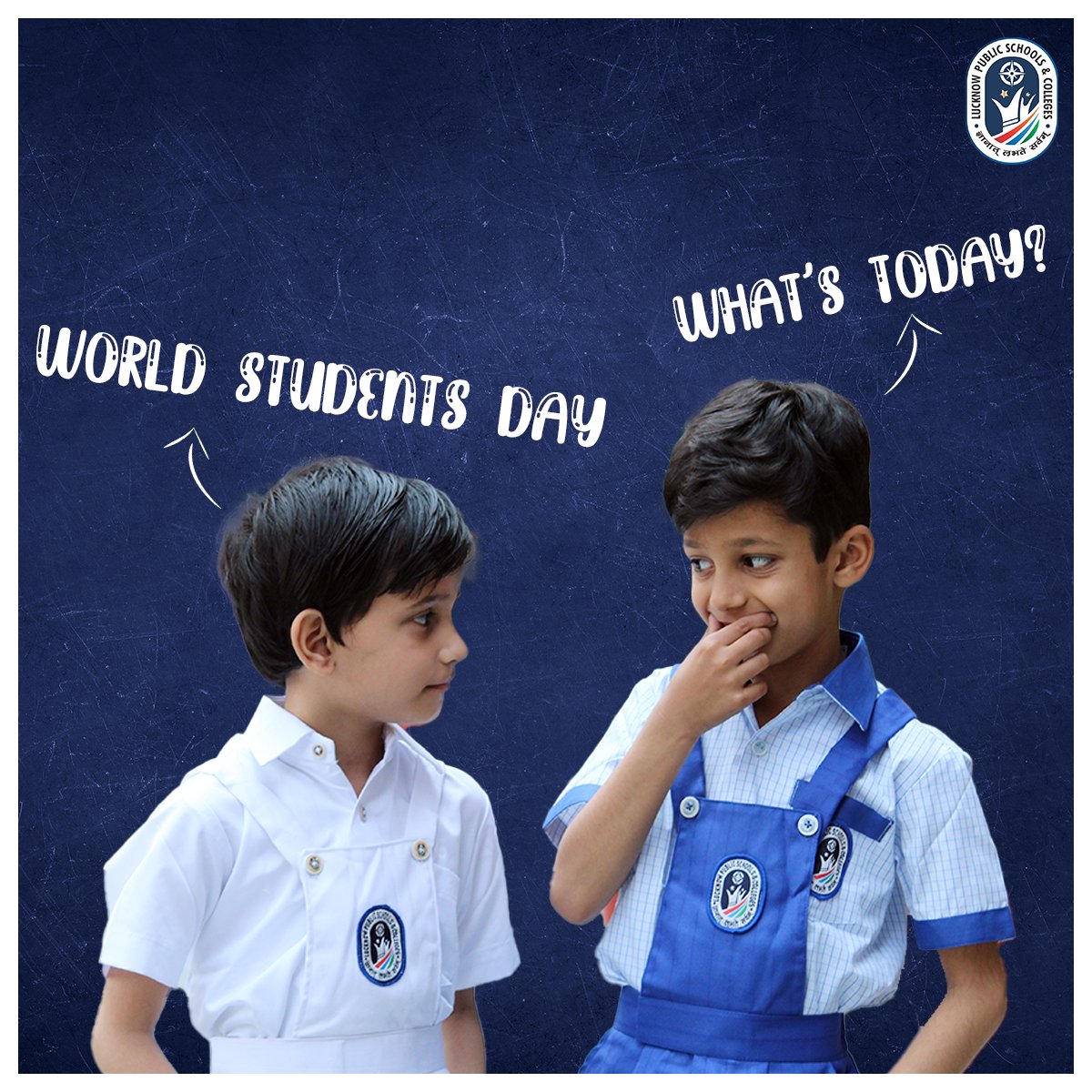 LucknowPublic's tweet photo. Studies should be your only focus and then success will be yours someday. Wishing a very Happy Students Day to you.
.
.
#WorldStudentsDay #worldstudentsday2021
#lps #lpc #lucknowpublicschoolsandcolleges #lpscians #newnormal2021 #socialdistancing #digitalindia https://t.co/YvC5XCfwam
