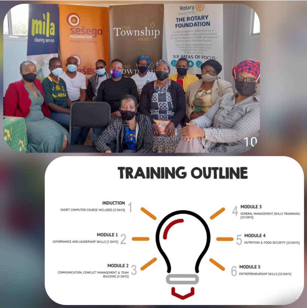 SesegoFound's tweet photo. The ECDL project aims to train 40 persons from 40 ECD facilities over a 6-month period which will impact over 2000 learners, but more importantly enable 712 learners to become school ready for Grade 1 in 2021. The ECDL programme is essential to build a sound basis for learning. https://t.co/cu9fwgi5b1