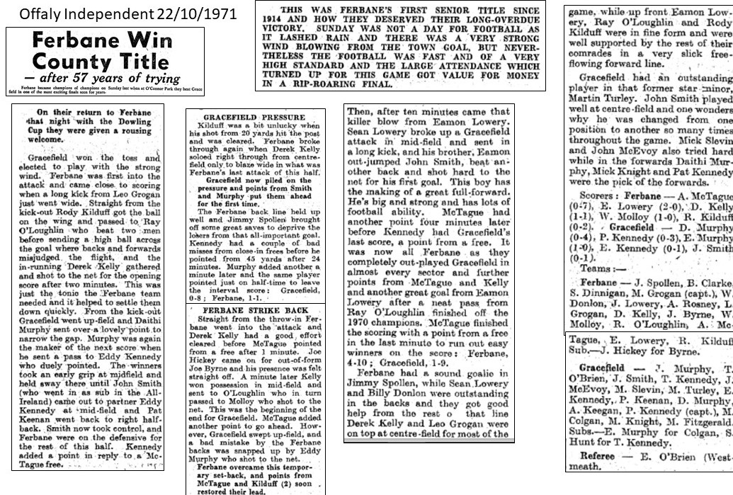 Ferbane GAA tweet media