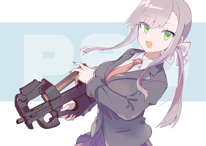 銃と女の子のtwitterイラスト検索結果