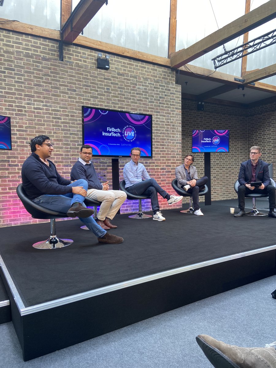 "Banks can push new customer offerings to market 65% faster with the use of financial tech, and increase agility by 58%.” - <a href="/GarethDJWilson/">Gareth Wilson</a> <a href="/Capgemini_Bnkg/">Capgemini_Bnkg</a>

The team thoroughly enjoyed attending Fintech &amp; Insurtech Live this week.

Learn more: fintechmagazine.com/technology-and…

#wealthtech