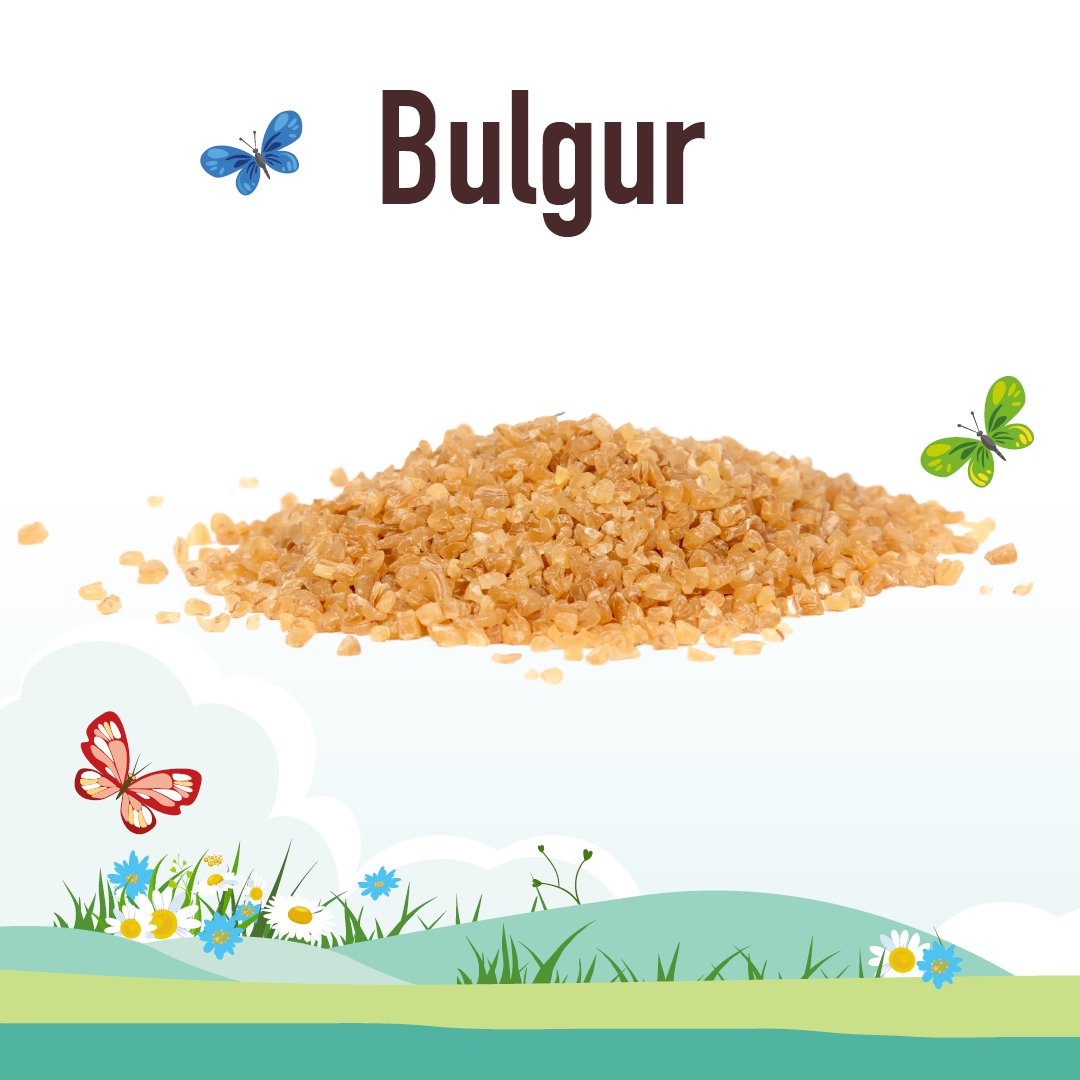 Bulgur is rijk aan vezels en essentiële mineralen als zink, chroom &amp; magnesium en je hebt alleen kokend water nodig om het te maken! Aankomende week delen we een heerlijk gerecht met Bulgur, houd ons in de gaten!