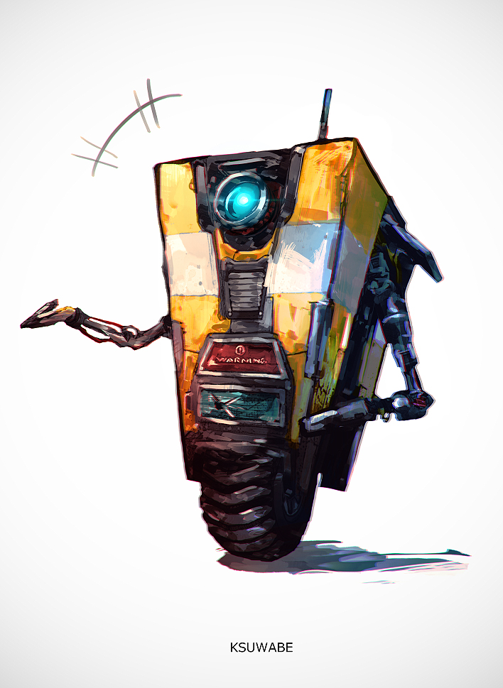 「クラップトラップ #Borderlands 」|ケースワベ【K-SUWABE】のイラスト