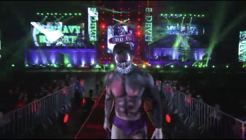 Finn Balor Demon entrances at Wrestlemania and Wrestle Kingdom. 