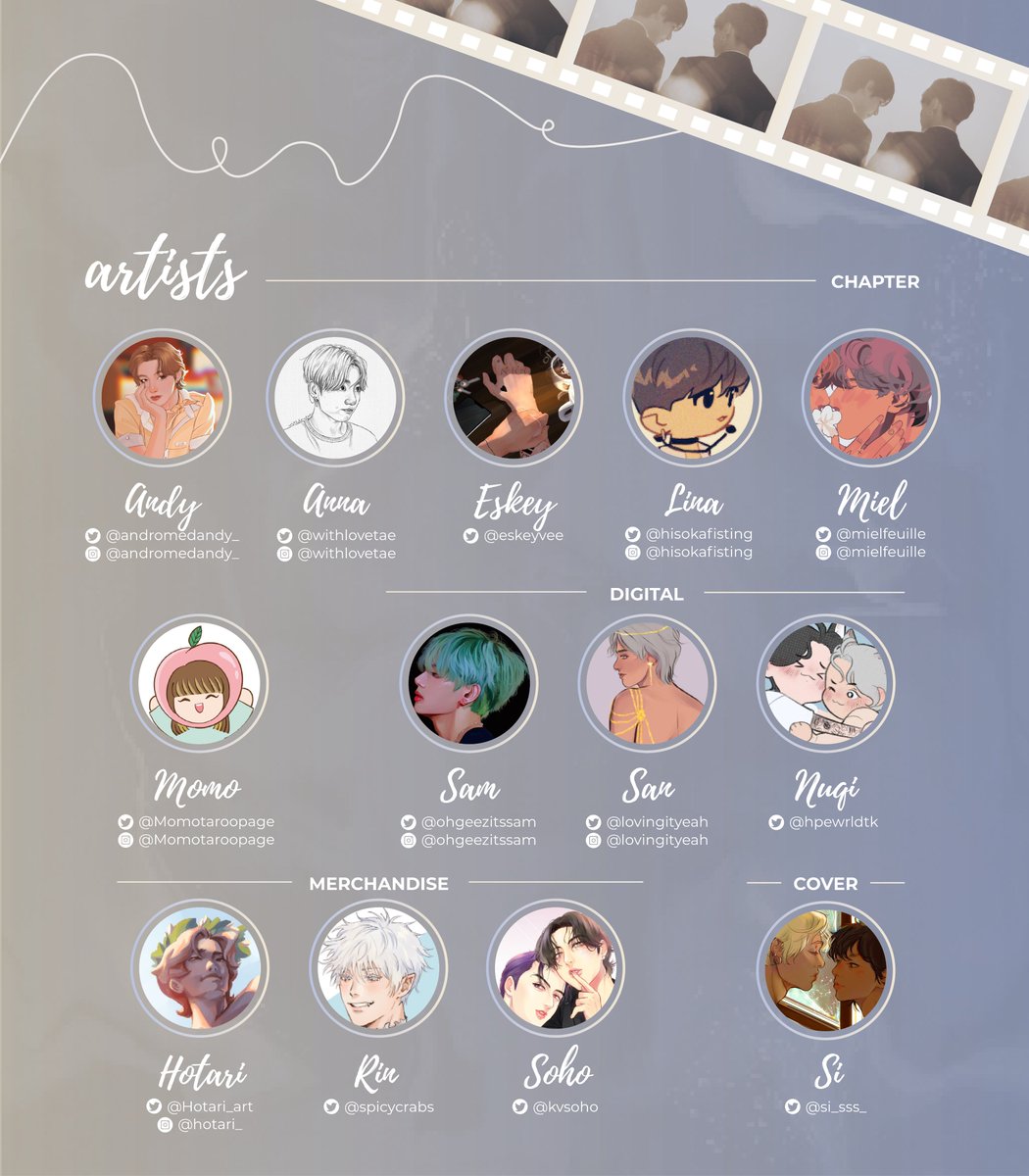 taekookfeature's tweet photo. 🎞️ CONTRIBUTOR LINEUP 

Here is the confirmed cast of writers and artists for Highlights! We’re so excited to see the stories and illustrations they will create together for the big screens 🤍 https://t.co/BvBudTeF8o