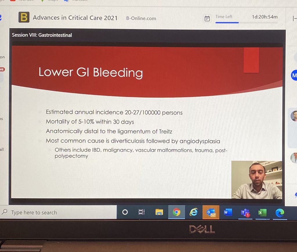 BCM_Surgery's tweet photo. Moving straight into the “Lower GI Bleeding - The Interventional Radiologist Perspective” discussion led by @milanpatelMD. 

Up next, the surgeon’s perspective! Then our session eight LIVE panel discussion. 

@SXC71 @ivanorosas @Diaz_GomezJL @SCCM @StLukesHealthTX https://t.co/IxxBZRAxMW