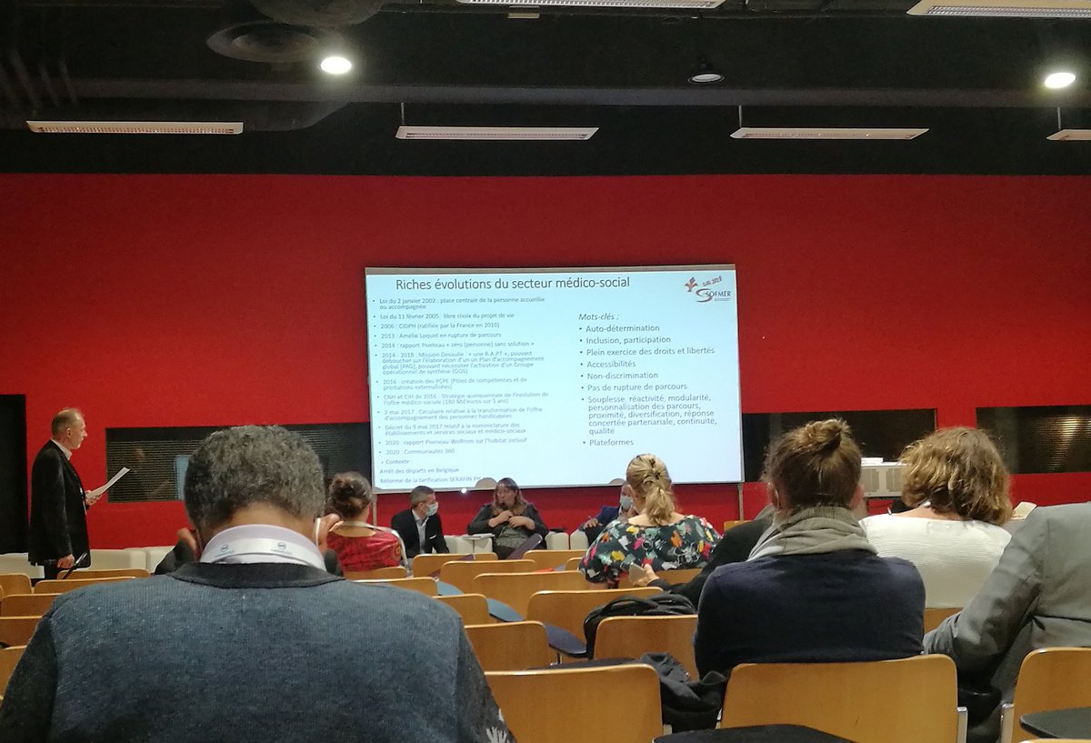 frisbee29's tweet photo. Table ronde #SOFMER2021 : @ARS_HDF présente les évolutions du secteur médico-social dans le cadre de la réponse accompagnée pour tous : ces perspectives ouvrent à des réflexions essentielles sur le lien entre les SSR et le médico-social dans une logique de continuité des parcours https://t.co/aB3x00siRU