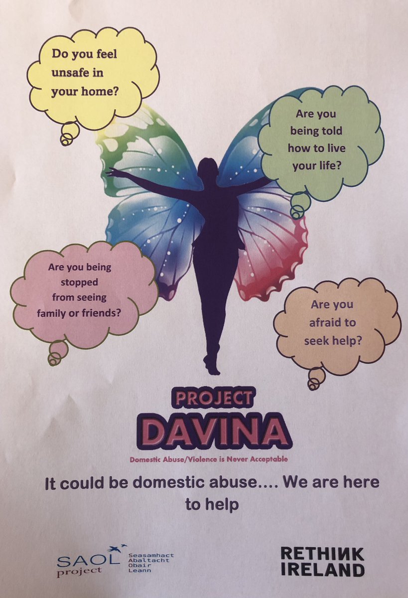 Helped launch this proactive @SAOLprojectIRL DAVINA project this morning to support women experiencing both substance misuse and domestic violence. It’s innovative approach sees survivors trained as peer support workers - empowering themselves and others!