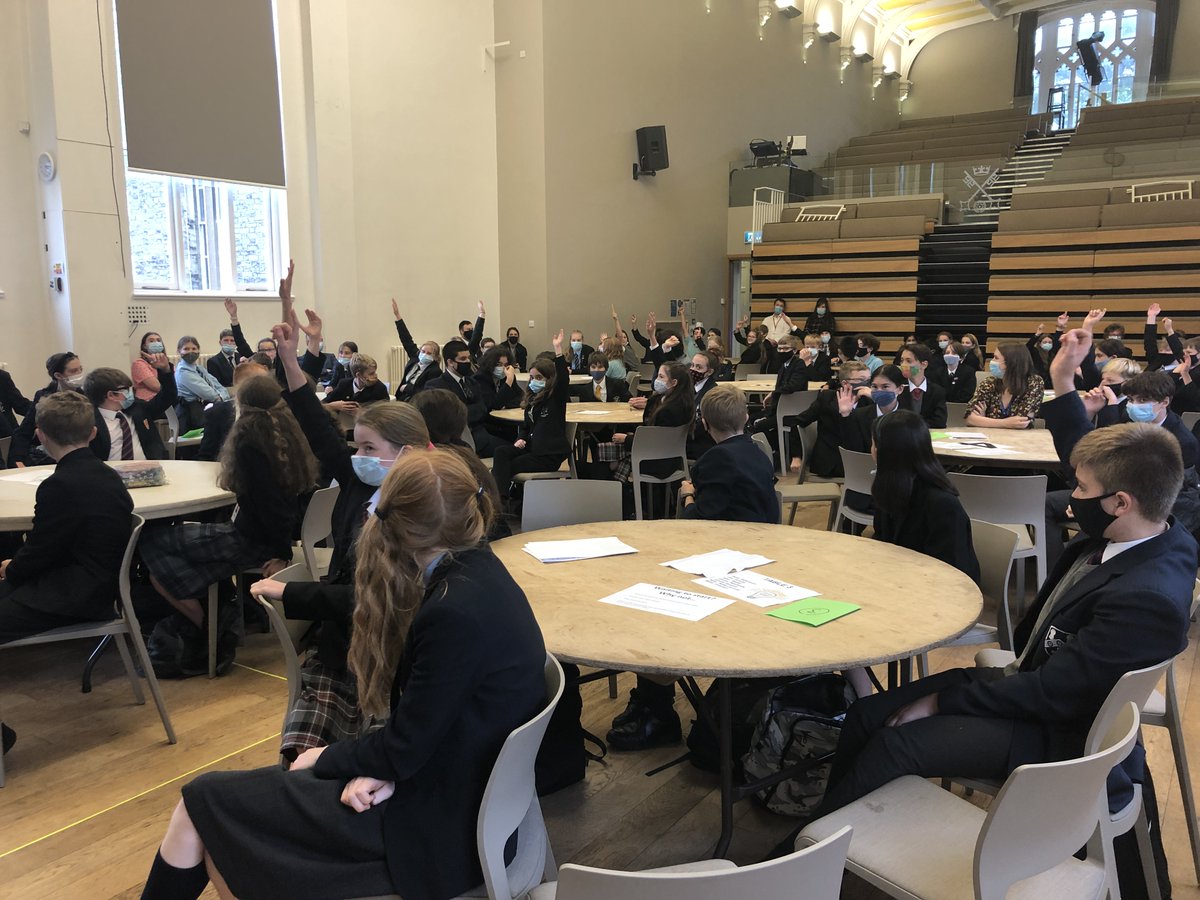 What do scrolls, numbers, seeds and ducks have in common? They were all part of Y8 Breakthrough <a href="/StPetersYork/">St Peter's School, York</a> The Y7 event is on the horizon, so dust off your debating skills Y7 and get ready to join us in November!