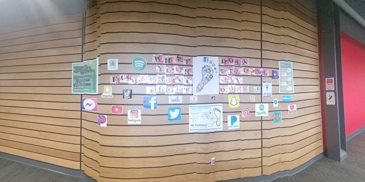 MrsTDade's tweet photo. JCHS Tech Center; wants to know, what does your Digital Footprint say? @JCHS_Principal https://t.co/rTpcwEPqXJ