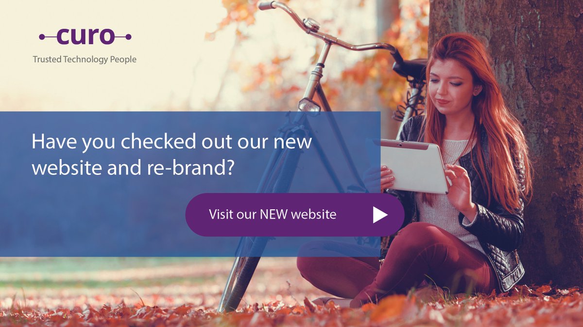 Have you checked out our new website and branding yet? Gone is the startling turquoise and lime green and instead we welcome some classy teals and pretty purples. We hope you love it as much as we do! Let us know what you think in the comments #ITJobs curoservices.com