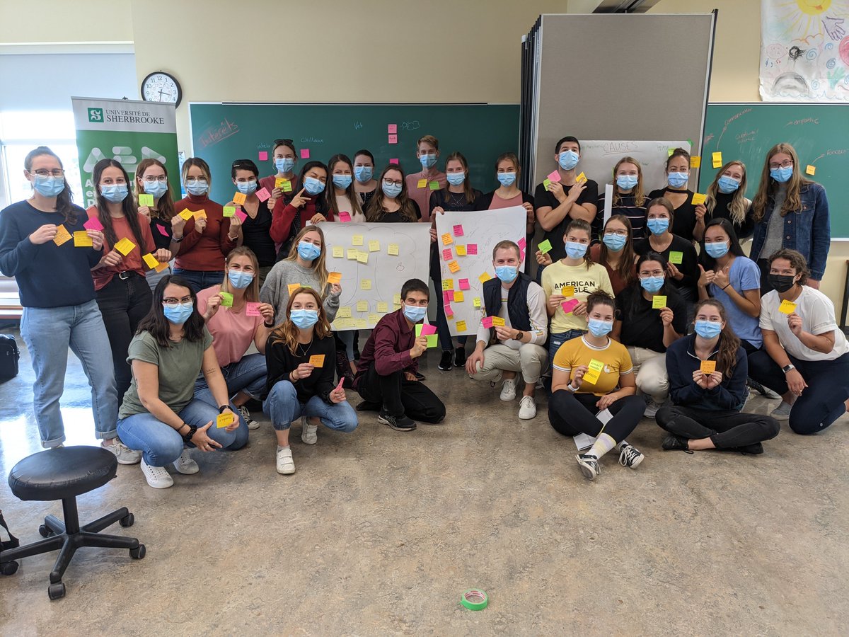 L'AED collabore avec <a href="/AnnieCarrierAC/">Annie Carrier Ph.D.</a> afin d'accompagner les étudiant.e.s à la maîtrise en ergothérapie à devenir des agent.e.s de changement. Le 12 octobre dernier, nous avons eu le bonheur d'échanger avec les personnes du cours ERG842 Activité intégrative finale en ergothérapie.