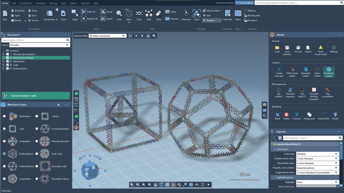 StephaneRedon's tweet image. Design DNA origamis in SAMSON with the Adenita extension developed by Elisa De Llano and Haichao Miao ! samson-connect.net/element/dda2a0…

Create your free account at samson-connect.net to get this extension.

#moleculardesign #platform #dnaorigami #dna #cadd  #SAMSON #compchem