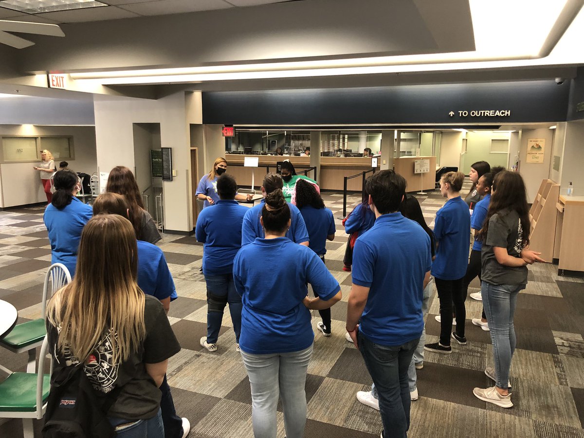Last Friday, our Teach Denton Interns got to take tour of the College of Education at UNT. The interns got to see an insight of what being on campus looked like, they were able to ask questions and learn about what the application process looks like. #unt <a href="/UNT_COE/">UNT College of Education</a> <a href="/UNTsocial/">University of North Texas</a>