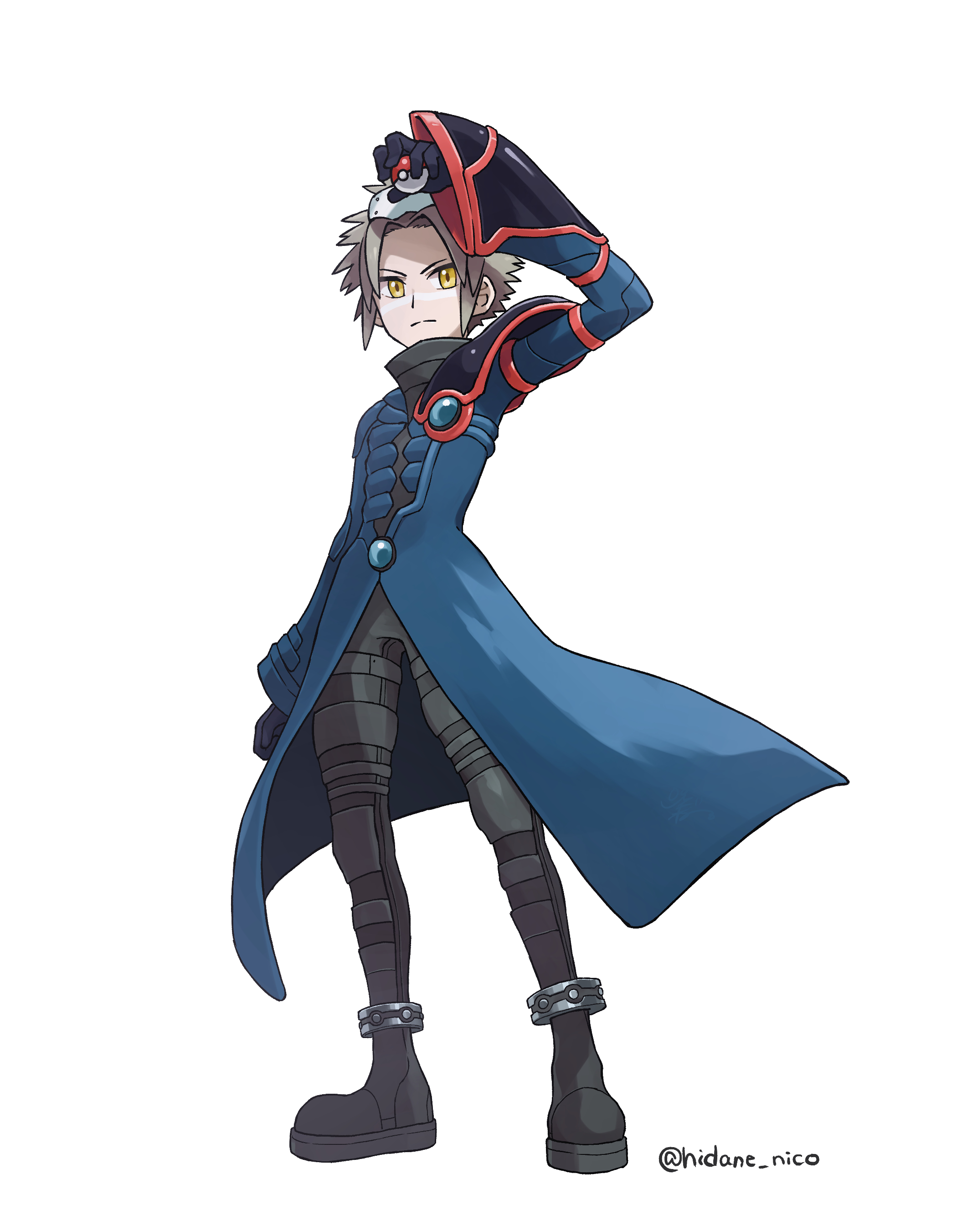 火種 Hidane Rt Hidane Nico 公式絵の存在しないポケモン描くシリーズ ポケモンコロシアム 主人公 T Co Z9hmegyrfp Twitter