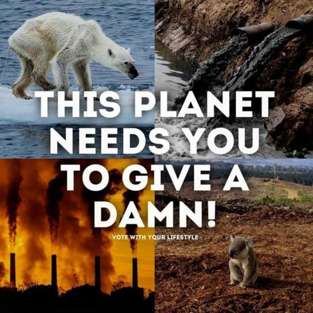 Give a damn for the planet! Act now before it’s too late 🙌🏼🌍 .
#YourPlanetEarth #planetearth #planetearthfirst  #planetearthisblue