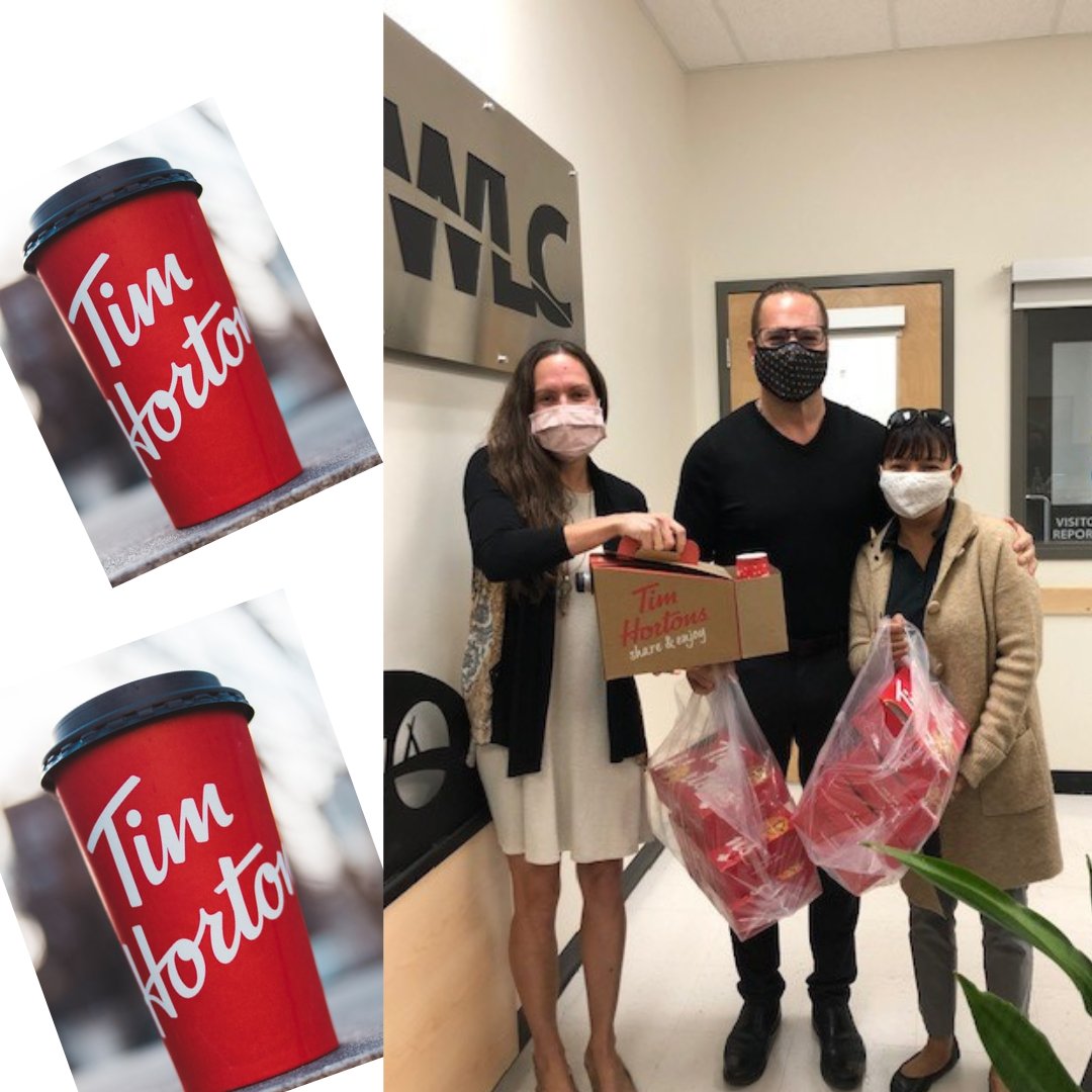 "Tims for Good" was here yesterday, and 
 spoiled our staff with Tim Hortons 🍪Cookies and ☕coffee!!!
Good things come to GREAT people...
Thanks🙏  <a href="/Tim/">Tim Bradshaw</a> Hortons!

#wlc
#timhortons
#thankyousomuch