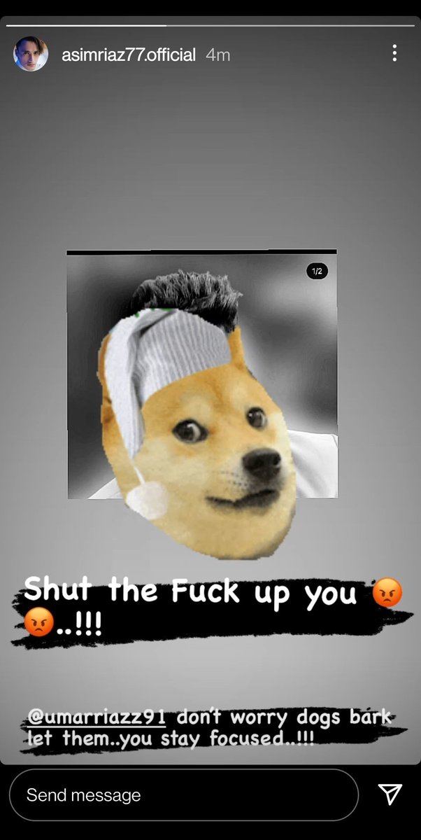 R_zeeshan1's tweet photo. #Simbaaaa🐕🐕🐕#Simbaaa

#BBKingUmar #UmarRiaz #bb15 https://t.co/k7qGX12Pa0